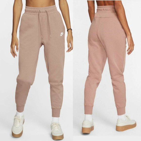 tan nike joggers